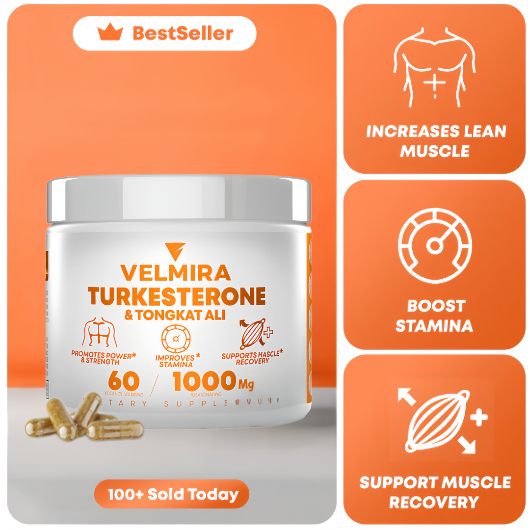 Halloween Sale - Velmira Turkesterone & Tongkat Ali