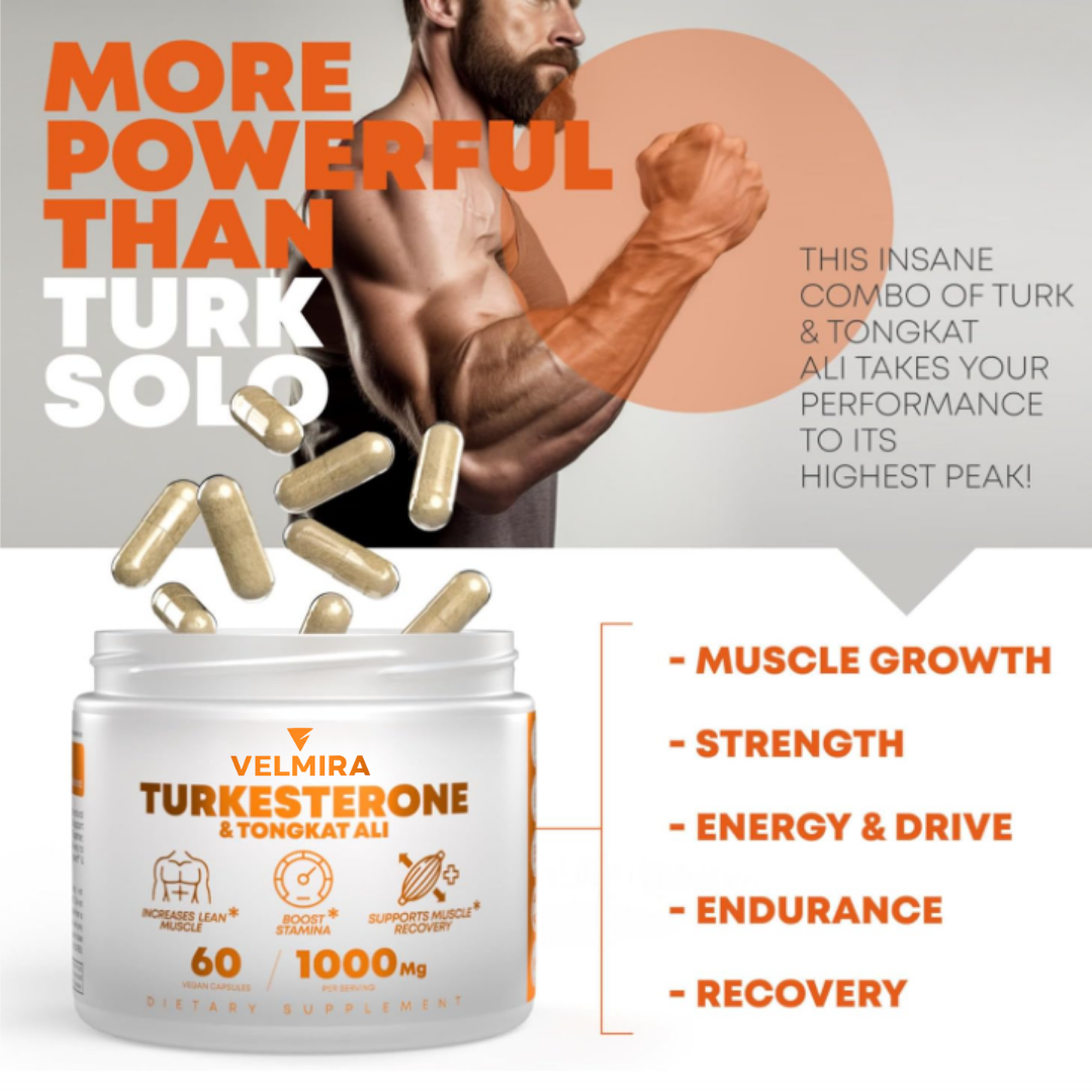 Halloween Sale - Velmira Turkesterone & Tongkat Ali
